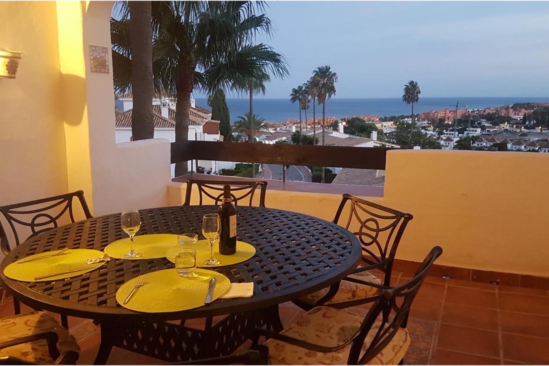 Ferienwohnung Modern Duquesa 2 Bed Outstanding view of sea golf Manilva Exterior foto